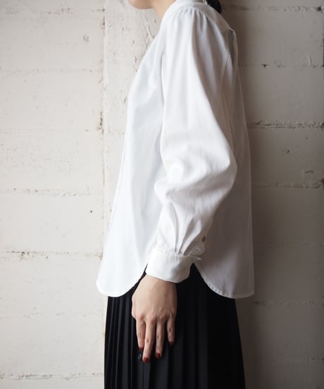 Pleated Front Shirt WH