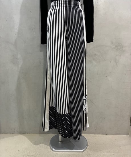 adidas Side Snap Stripe × Dot Track Pants BKWH