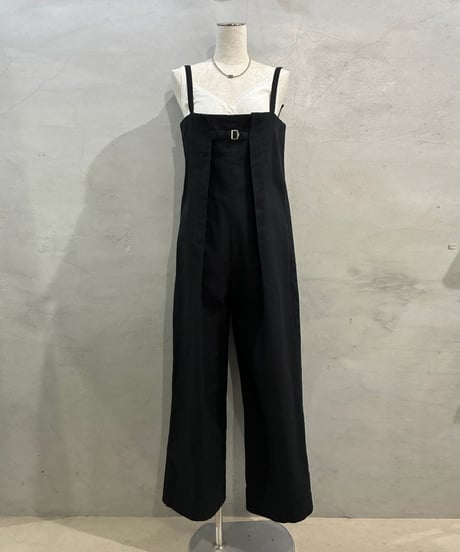 Y's bis LIMI Zipup Tucked Jumpsuit BK