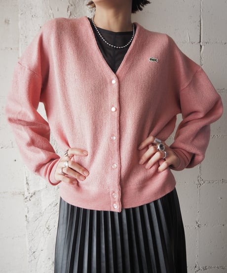 LACOSTE Vneck Cardigan PI
