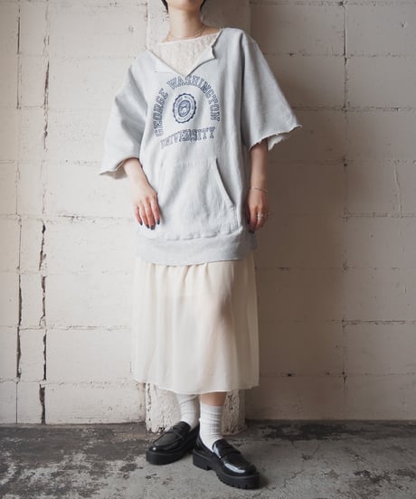 80~90's Campion Reverse S/S REMAKE Sweat GRY