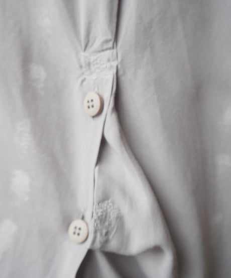 MM6 Misplaced Button Collarless Dress GR