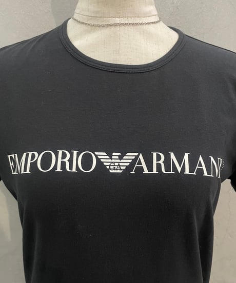 EMPORIO ARMANI Logo Tee BK