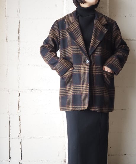 Check Tailored Jacket BKBR