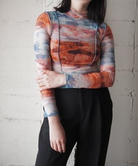 Wild fable Mellow Sheer Cutsewn ORLBL