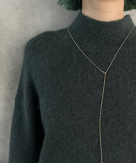 Mockneck Mohair Knit GR