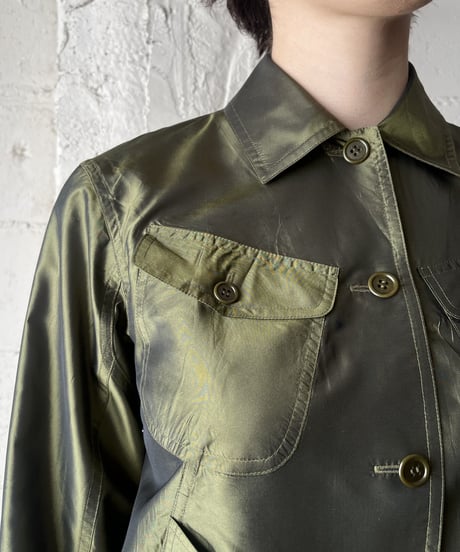 Calvin Klein Shiny Shirt Jacket KA