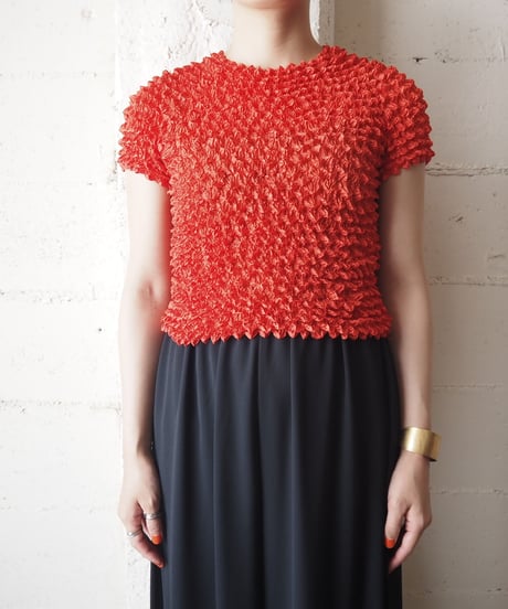 Short Sleeve Popcorn Tops RE