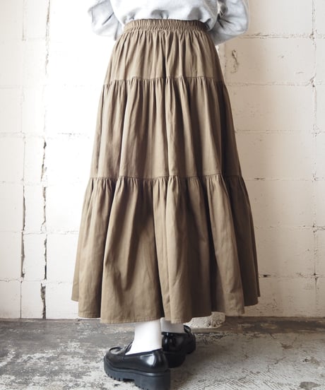 Tiered Easy Skirt KA