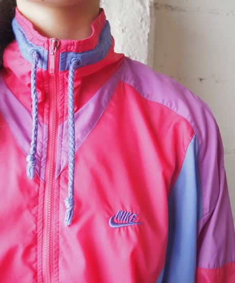 NIKE Stand Collar Zip Up Jacket PIPURBL