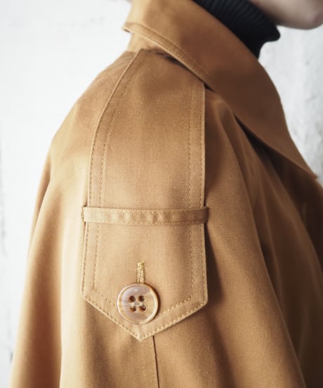 Hooded Soutien Collar Coat CM