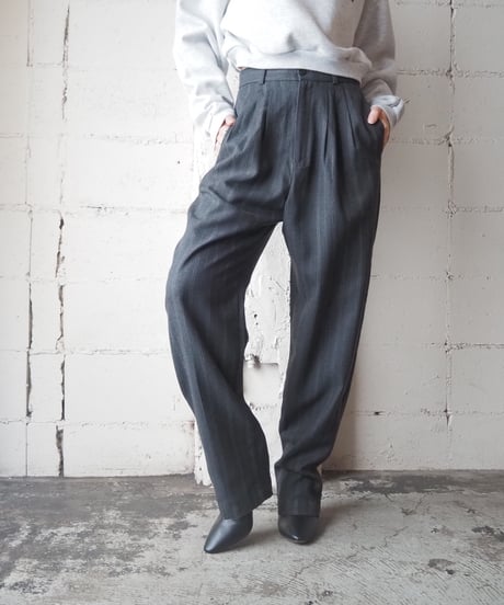 Stripe Tuck Pants GR