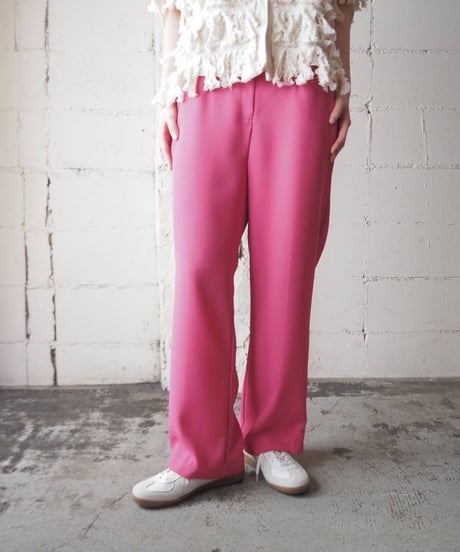 SAG HARBOR Color Tuck Pants PI