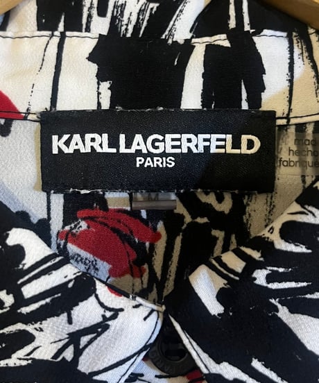 KARL LAGERFELD People Pattern Shirt WHBKRE