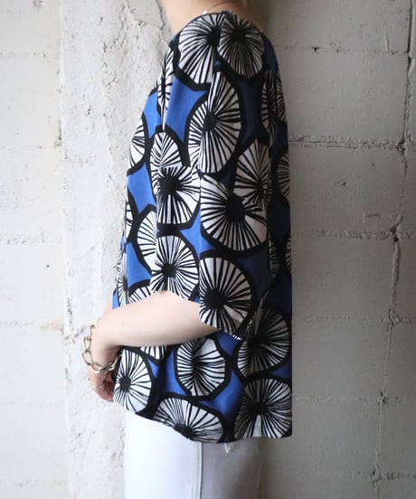marimekko Pattern Blouse BLBK