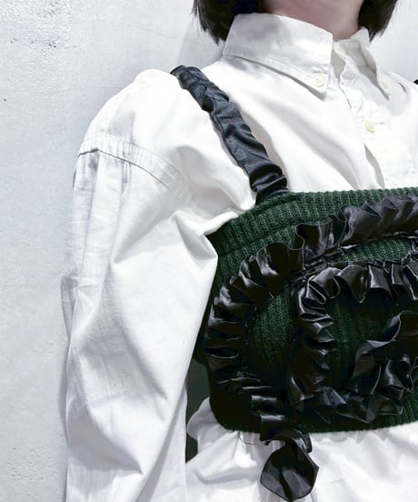 REMAKE Command Knit Frill Bustier KA