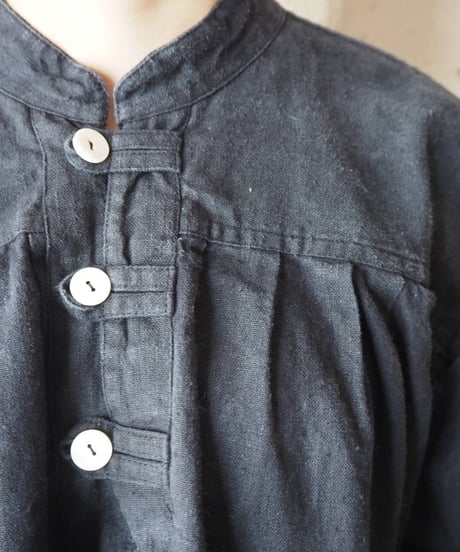 Volume Sleeve Smock BK