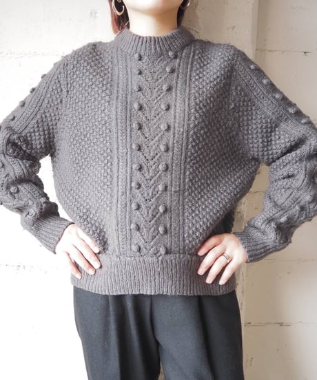 Cropped Cable Knit GR