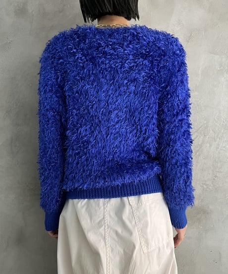 Shaggy Design Rib Knit BL