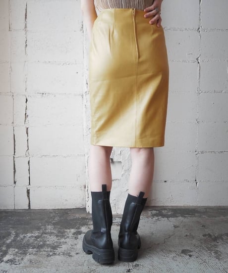 LOEWE Leather Skirt YE