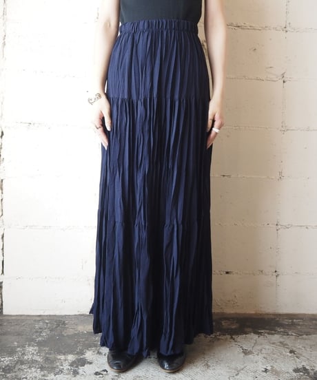Tiered Easy Long Skirt NV