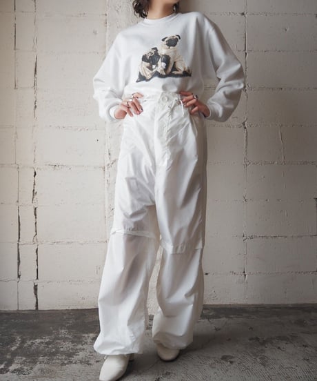 Pug Print Sweat WH