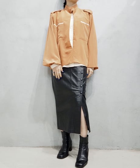 Bicolor Design Blouse ORIV