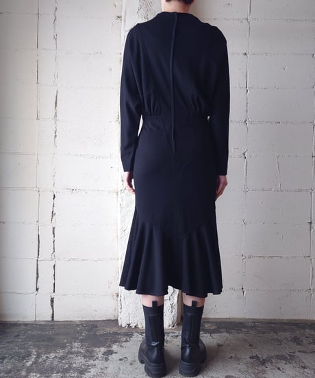 Mermaid Cutsewn Dress BK