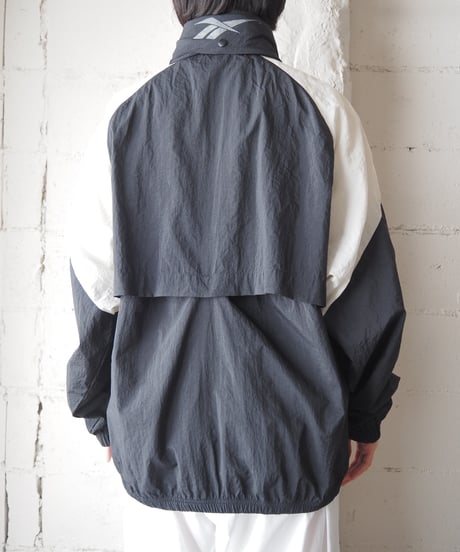 Reebok Tricolor Nylon Jacket BK WH BL