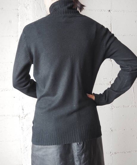 Ralph Lauren Cashmere Turtle Neck Knit BK