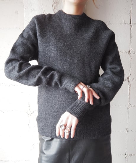Plane Crew Neck Knit DGR