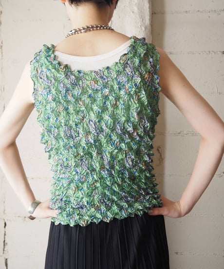 Sleeveless Popcorn Tops GNYE