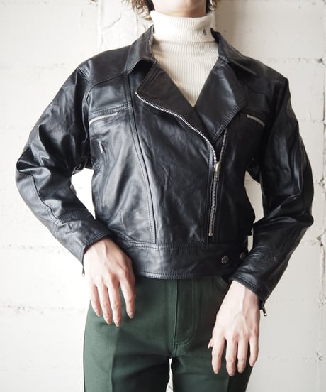 Riders Leather Jacket  BK