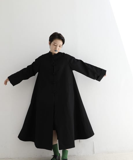 【Orfeo ORIGINAL】 China Coat BK