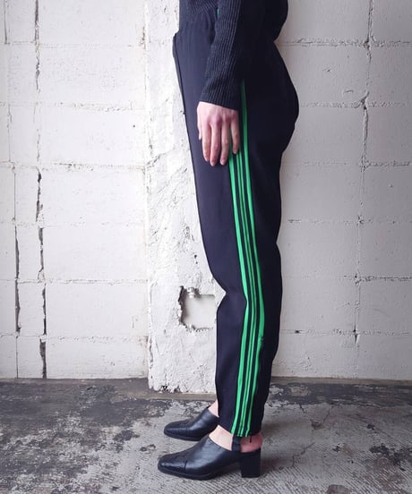 Zip Up Track Pants BKGN