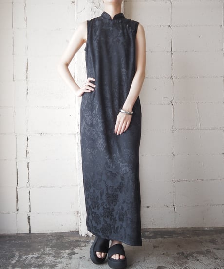 Sleeveless Long Dress BK