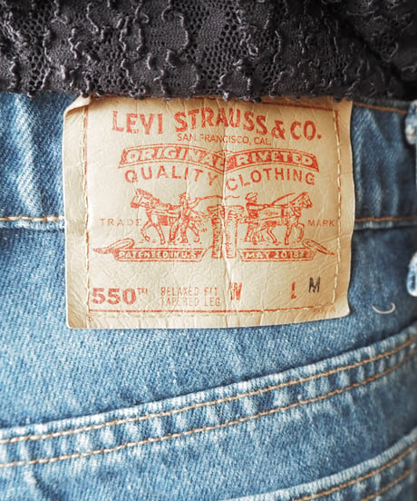 Levi's 550 Slashed Denim BL
