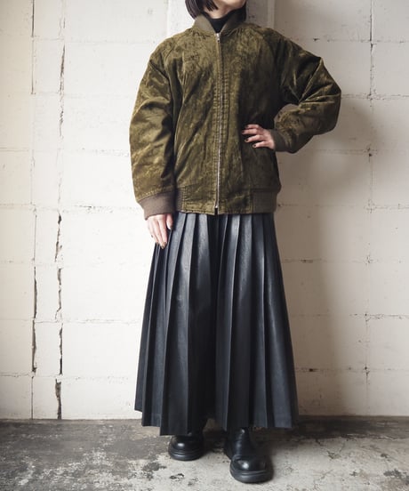 Velour Blouson Jacket KA