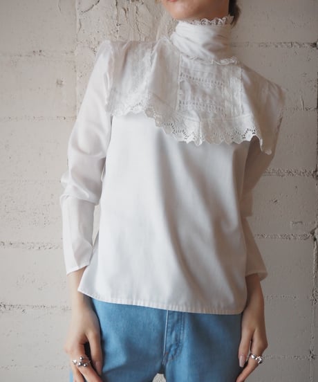 GUNNE SAX Square Collar Blouse WH