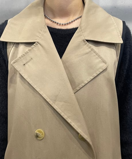 Remake Sleeveless Trench Coat BE