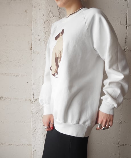 Cat Print Sweat WHBR
