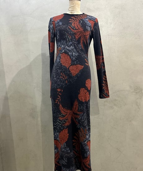 Desigual Botanical Pattern Dress NVRE