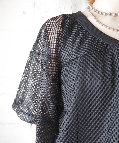 Mesh Tee BK