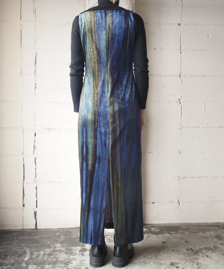 Aurora Color Velour N/S Dress BLGN