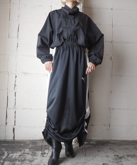 REMAKE PUMA Drawstring Track Skirt BKWH