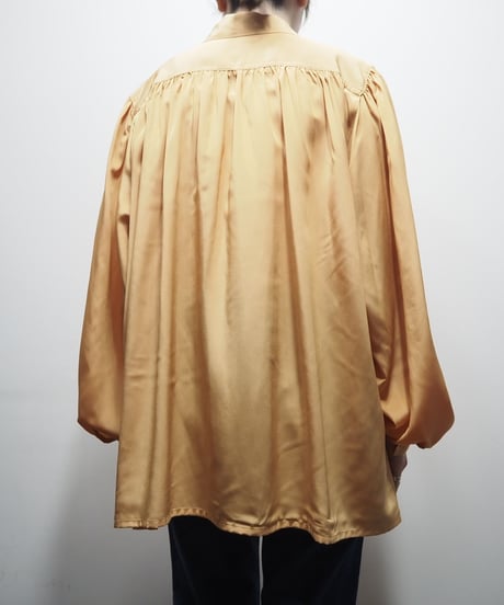 Double Breasted  Gather Blouse YE