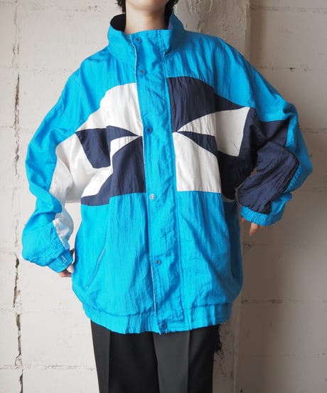 Christian Dior Stand Collar Nylon Jacket BLWHNV