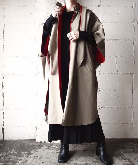Reversible Cape Coat BERE