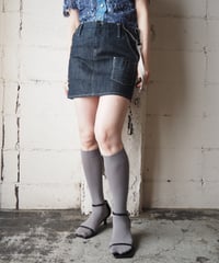 G-STAR ORIGINAL RAW Denim Mini Skirt with Suspenders DNV