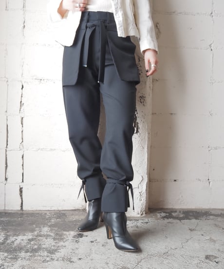 DIESEL 3D Pocket String Hem Pants BK